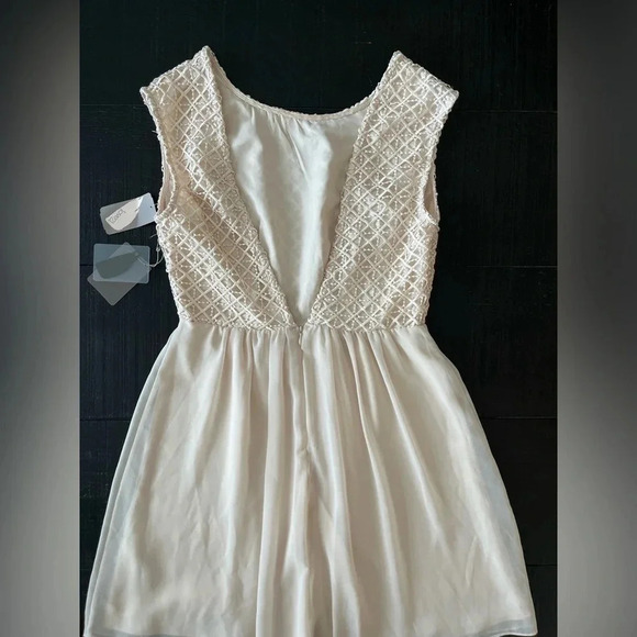 Cream Dress - Picture 3 of 3